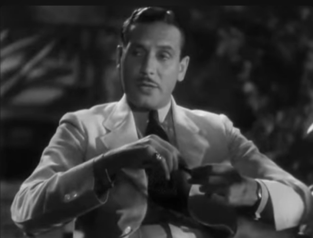 Bankier z filmu The Crush (1932) w koszuli winchester