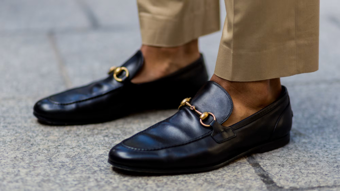 Loafersy Gucci - horse-bit loafers